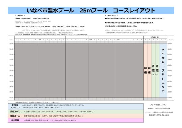 いなべコースレイアウト 6月のサムネイル